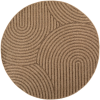  Ay. TIMBER 1401 Bézs 80 x 80cm modern kör szőnyeg