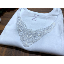 aydogan Turkey 100% pamut női trikó Fehér S-4XL-ig 0007 női trikó