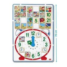  Az idő mágnestáblán, az idő fogalma és mérése oktatójáték