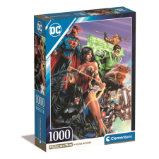 Az Igazság Ligája DC Power 1000 db-os Compact puzzle Clementoni puzzle, kirakós