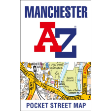 AZ kiadó Manchester város térkép AZ kiadó Manchester térkép térkép