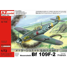  AZ model Bf 109F-2 Aces 1:72 (7530) makett
