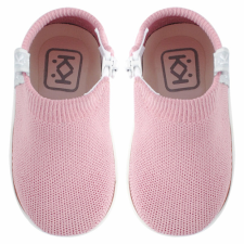 Azaga - Cipzáros talpú cipő az első lépésekhez - K-nit - Rózsaszín 21-22 gyerek cipő