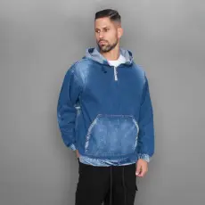  Azure Denim Anorak - Méret: XL
