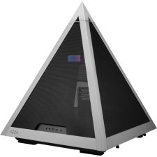 AZZA Geh ATX Pyramid 804M Aluminium    (Metall-Gittergewebe) (CSAZ-804M) számítógép ház