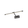 Azzardo -2651 DAVINCI FEKETE SZÍNŰ KÉPMEGVILÁGÍTÓ LÁMPA LED 8W 530Lm 3000K IP20