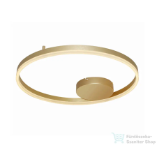 Azzardo Halo LED mennyezeti lámpa, 60cm, sötét arany RVAZ-4702 világítás