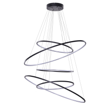 Azzardo Wheel fekete LED függesztett lámpa (AZ-3137) LED 1 izzós IP20 világítás
