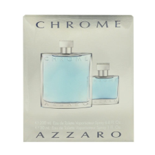 Azzaro Chrome, Edt 100ml + 30ml Edt kozmetikai ajándékcsomag