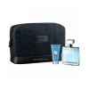 Azzaro Chrome SET: edt 30ml + tusfürdő gél 50ml + Kozmetikumi táska