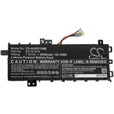 B21N1818-3 Laptop akkumulátor 4050 mAh 7.6V egyéb notebook akkumulátor