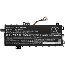  B21N1818 Laptop akkumulátor 4050 mAh 7.6V egyéb notebook akkumulátor