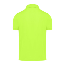 B&C 60 fokon mosható férfi galléros rövid ujjú póló O38, Lime-3XL