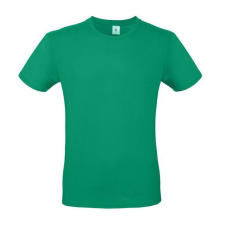 B&amp;C B02E unisex rövid ujjú póló, kelly green - M férfi póló