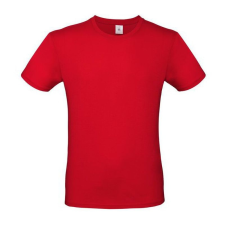 B&amp;C B02E unisex rövid ujjú póló, red - XL férfi póló