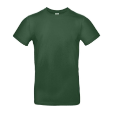 B&C B04E Exant 190 kereknyakú póló, bottle green - 3XL férfi póló