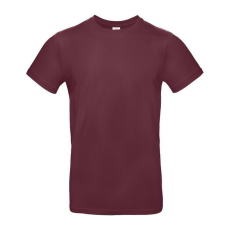 B&C B04E Exant 190 kereknyakú póló, burgundy - XL