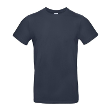 B&C B04E Exant 190 kereknyakú póló, navy - 5XL férfi póló
