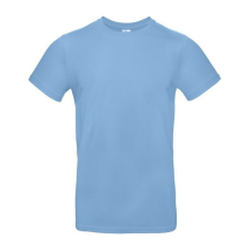 B&C B04E Exant 190 kereknyakú póló, sky blue - L férfi póló