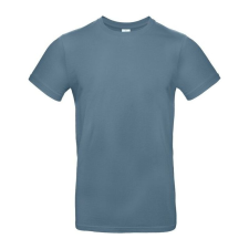 B&C B04E Exant 190 kereknyakú póló, stone blue - L férfi póló