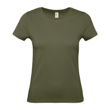 B&C B54E Női rövid ujjú póló, urban khaki - XL női póló