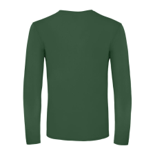 B&amp;C EXACT 150 unisex hosszú ujjú póló B03E, Bottle Green-2XL férfi póló