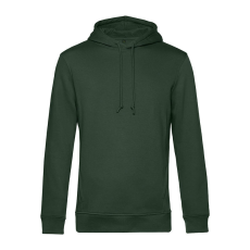 B&C kapucnis férfi pulóver kétoldali zsebekkel O78, Forest Green-XL