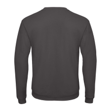 B&amp;C kereknyakú férfi pulóver O46, Anthracite-3XL férfi pulóver, kardigán