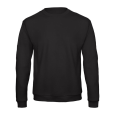 B&C kereknyakú férfi pulóver O46, Black-M
