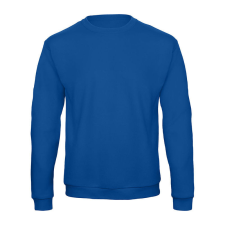 B&amp;C kereknyakú férfi pulóver O46, Royal Blue-2XL férfi pulóver, kardigán
