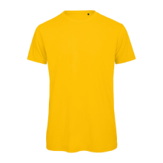 B&C lezser szabású minősített biopamut férfi póló BD62, Gold-M