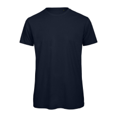 B&C lezser szabású minősített biopamut férfi póló BD62, Navy-XL