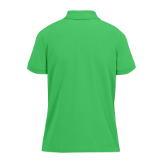 B&C modern, klasszikus stílusú, előzsugorított galléros Női pamut póló O02, Apple Green-S
