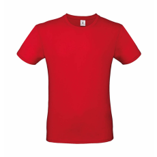 B and C Csomag akciós póló (minimum 3 db) Férfi rövid ujjú póló B&C #E150 T-Shirt -5XL, Piros