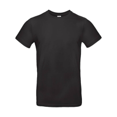 B and C Csomag akciós póló (minimum 3 db) Férfi rövid ujjú póló B&C #E190 T-Shirt -4XL, Fekete