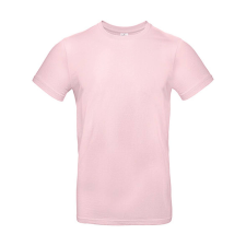 B and C Csomag akciós póló (minimum 3 db) Férfi rövid ujjú póló B&amp;C #E190 T-Shirt -XS, Orhidea rózsaszín férfi póló