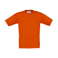 B and C Csomag akciós póló (minimum 3 db) Gyerek rövid ujjú póló B and C Exact 150/kids T-Shirt 12/14 (152/164), Narancssárga gyerek póló
