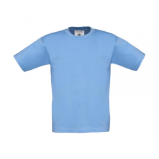 B and C Csomag akciós póló (minimum 3 db) Gyerek rövid ujjú póló B and C Exact 150/kids T-Shirt 3/4 (98/104), Ég kék