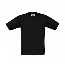 B and C Csomag akciós póló (minimum 3 db) Gyerek rövid ujjú póló B and C Exact 150/kids T-Shirt 5/6 (110/116), Fekete gyerek póló