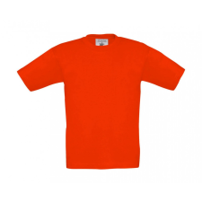 B and C Csomag akciós póló (minimum 3 db) Gyerek rövid ujjú póló B and C Exact 190/kids T-Shirt 3/4 (98/104), Narancssárga gyerek póló