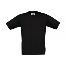 B and C Csomag akciós póló (minimum 3 db) Gyerek rövid ujjú póló B and C Exact 190/kids T-Shirt 7/8 (122/128), Fekete
