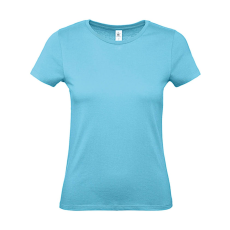 B and C Csomag akciós póló (minimum 3 db) Női rövid ujjú póló B&C #E150 /women T-Shirt -L, Türkizkék