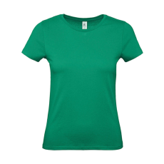 B and C Csomag akciós póló (minimum 3 db) Női rövid ujjú póló B&C #E150 /women T-Shirt -XS, Kelly zöld
