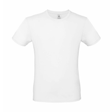 B and C Csomag akciós póló (minimum 5 db) Férfi rövid ujjú póló B&amp;C #E150 T-Shirt -2XL, Fehér férfi póló