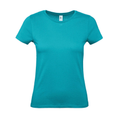 B and C Csomag akciós póló (minimum 5 db) Női rövid ujjú póló B&C #E150 /women T-Shirt -L, Igazi türkizkék