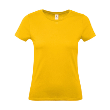 B and C Csomag akciós póló (minimum 5 db) Női rövid ujjú póló B&amp;C #E150 /women T-Shirt -XL, Aranysárga női póló