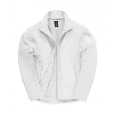 B and C Férfi hosszú ujjú Softshell B and C ID.701 Softshell Jacket 2XL, Fehér/fehér férfi kabát, dzseki
