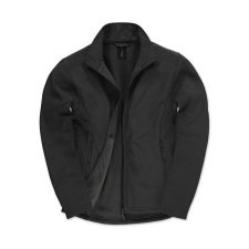 B and C Férfi hosszú ujjú Softshell B and C ID.701 Softshell Jacket L, Fekete/fekete férfi kabát, dzseki