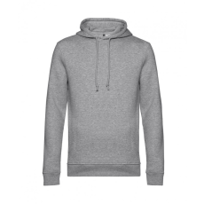 B and C Férfi kapucnis hosszú ujjú organikus pulóver B and C Organic Hooded M, Heather szürke