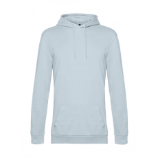 B and C Férfi kapucnis hosszú ujjú pulóver B and C #Hoodie French Terry 3XL, Pure Ég kék